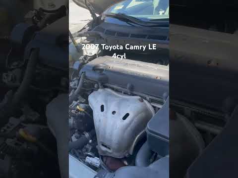 07 Toyota Camry  rough idle when AC is on,going  in reverse ,sitting in park ,coming to a stop.