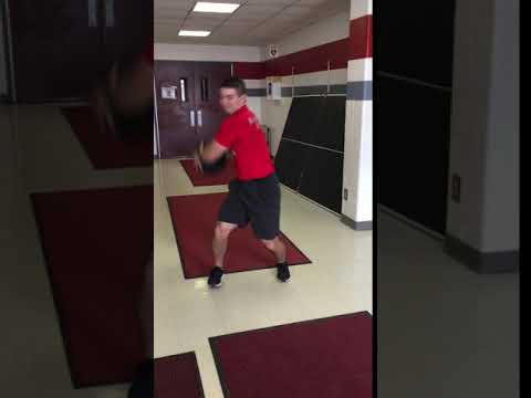 Med Ball Overhead Chop Slams