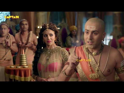 पंडित रामा कृष्ण ने दिए मोहिनी देवी की विचित्र पहेलियों के उत्तर - तेनाली रामा - Tenali Rama