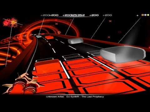 Hardest Song On Audiosurf? SynthR - The Last Prophecy - Audiosurf [16:9] Extreme Reflexes