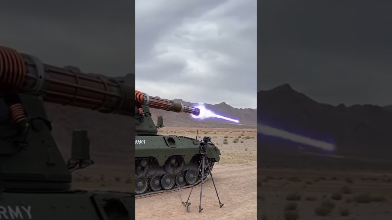 U S Army Neutron Canon Test Fire