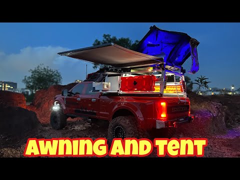 RC Diy Rooftop Tent and Awning