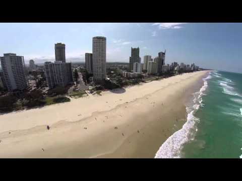 Surfers Paradise from drone