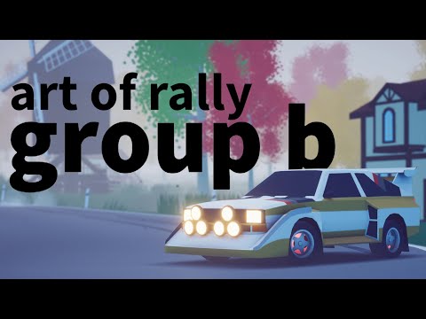 art of rally - GROUP B MONSTERS!