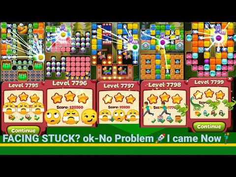 Toon Blast HARDEST Levels 7795 7796 7797 7798 7799 🤺✨