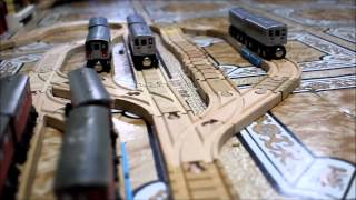My Newest Munipals Wooden Subway Layout!