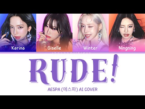 [AI COVER] AESPA x RUDE! (Original by HEARTS2HEARTS)