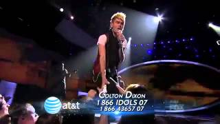 Colton Dixon Time After Time  Top 8   AMERICAN IDOL SEASON 11