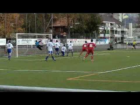 Thun U21 - FC Dürrenast, Goal Mathias Plüss zum 2 0