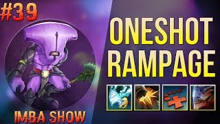 ONESHOT RAMPAGE в Ability Draft Dota2 | IMBA SHOW #39