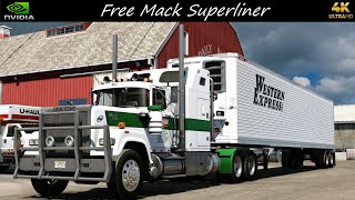 *Free Mack Superliner* Frozen Cheese Haul Miles City to Billings *JBX2/TAA Combo* ATS PC 4K 1.56