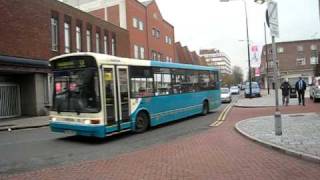 preview picture of video 'Crewe - The number 38 Arriva bus to Macclesfield'