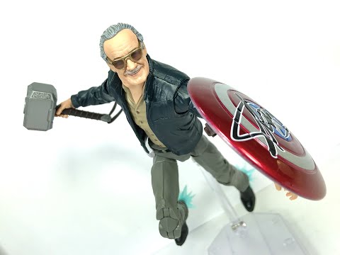 Marvel Legends Stan Lee Action Figure Chefatron Review