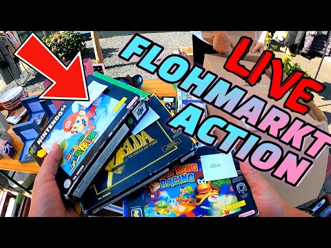 LIVE Flea Market Action - Nintendo Retro Escalation at the Yard Sale - Reselling Tips for the Fle...