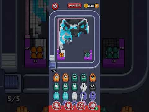 Pixel Flow Tahap 813 Walkthrough