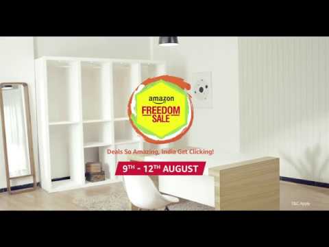 #AmazonFreedomSale is back from 9th - 12th August
