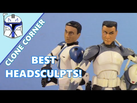 Clone Corner #68: The Top 10 BEST 3.75" Clone Trooper Headsculpts! (5 Realistic, 5 Clone Wars)