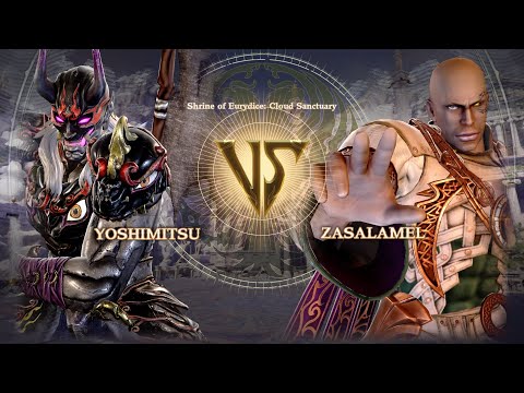 Soul Calibur VI Gameplay: Yoshimitsu vs Zasalamel