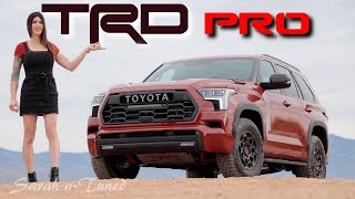 This is a REAL SUV! // 2024 Toyota Sequoia TRD Pro Review