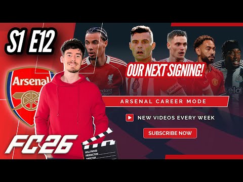 TRANSFER DEADLINE DAY CHAOS! |  FC26 ARSENAL CAREER MODE S1 E12