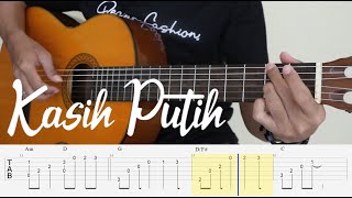 Download lagu KASIH PUTIH - Glenn Fredly - Fingerstyle Guitar Tutorial TAB mp3