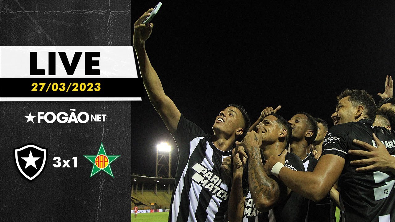LIVE | Pós-Jogo e repercussão de Botafogo 3 x 1 Portuguesa pela Taça Rio