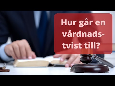 Hur går en vårdnadstvist till?