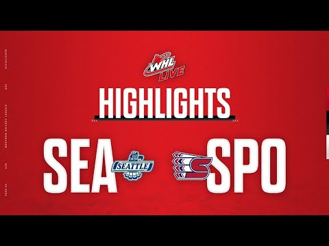 Seattle Thunderbirds at Spokane Chiefs 10/6 | WHL Highlights 2023-24