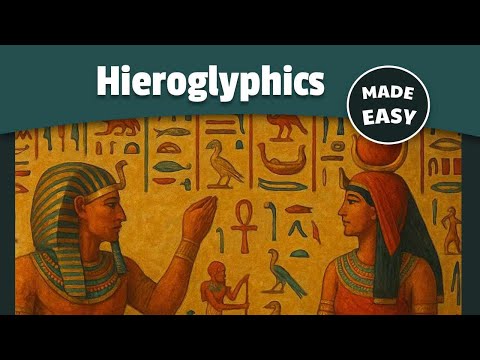 Egyptian Hieroglyphs for Kids | Ancient Egypt | History Made Easy