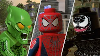 Spider Man Trilogy - Every Character Powers And Abilities In LEGO Marvel Super Heroes 2 W / Mods