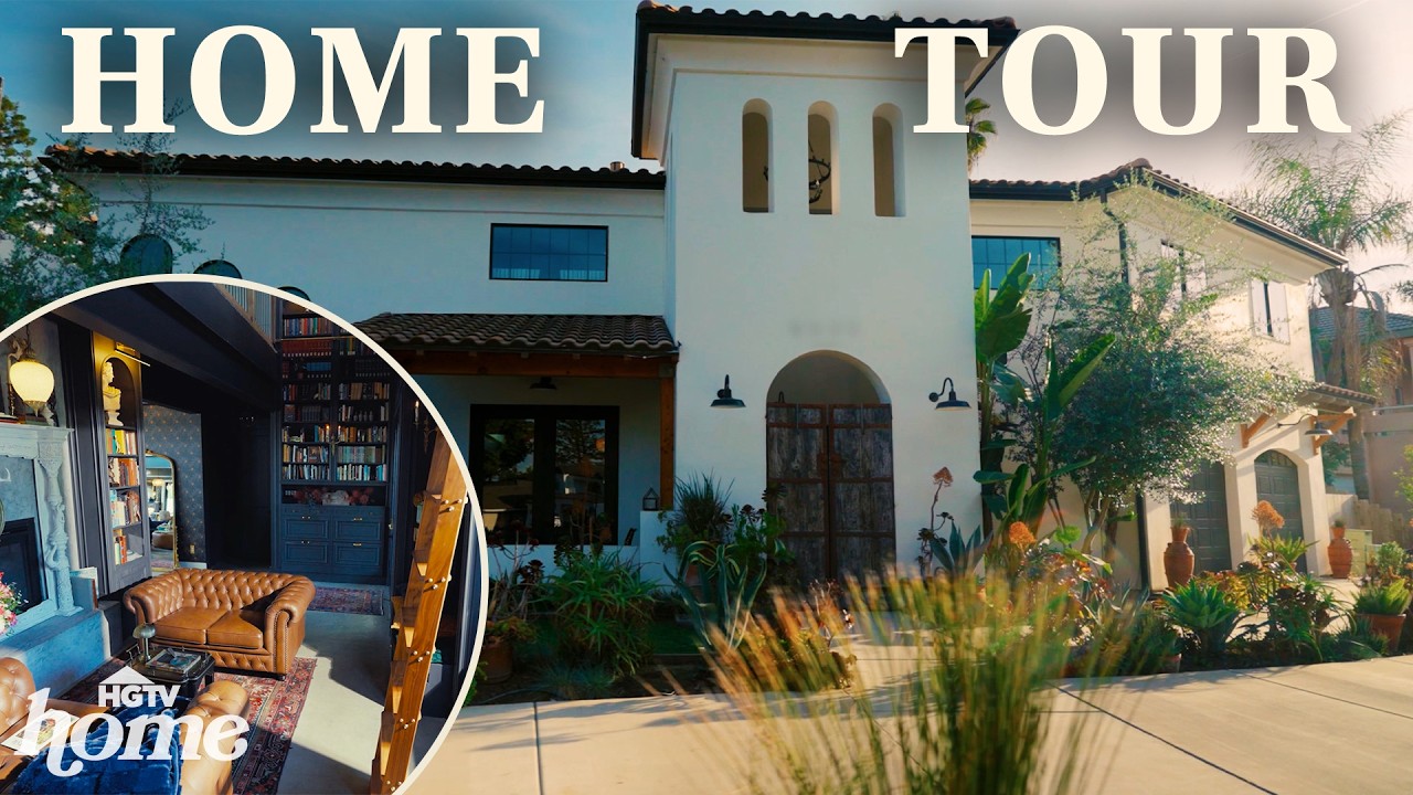 This Spanish Colonial Home Feels Like a Luxury Resort | HGTV Home Tours