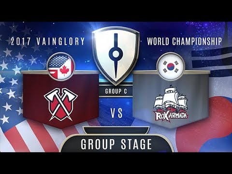 Tribe (NA) VS ROX ARMADA (EA) - Group Stage - Razer 2017 Vainglory World Finals