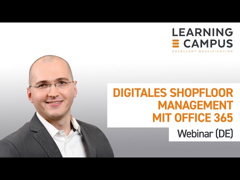 Webinar "Digitales Shopfloor Management mit Office 365" (DE)
