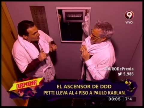 EL ASCENSOR DE DDD - PAULO KABLAN -11-09-15