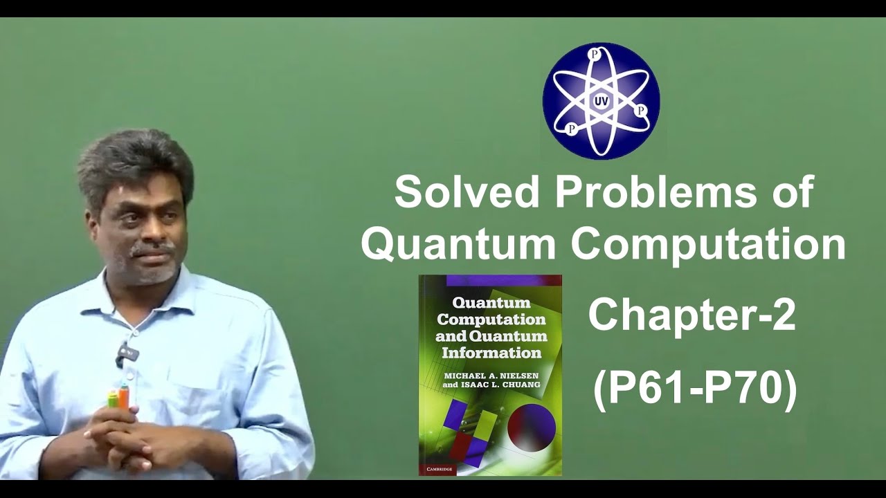 Solutions of Quantum Computation chapter 2  (61 to 70)