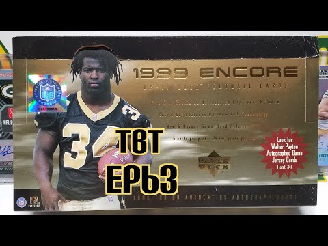 1999 Upper Deck Encore Football Unboxing. Throwback Thursday EP 63
