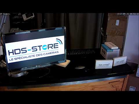 TEST Wanscam HW0051-2 camera IP intérieur zoom x3 1080P ONVIF micro SD 128 Go
