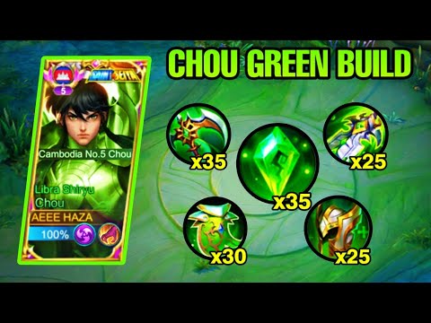 CHOU GREEN LANTERN BUILD !! (The Best Chou Bug That Can One Shot Everything!!)