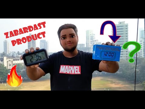 🔥 Zabardast!! Digital Alarm Clock Unboxing 2021🔥 | ⚡ Amazing and Useful Digital Alarm Clock 2021⚡