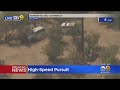 Multiple People Exit Pursuit Suspect's Vehicle
