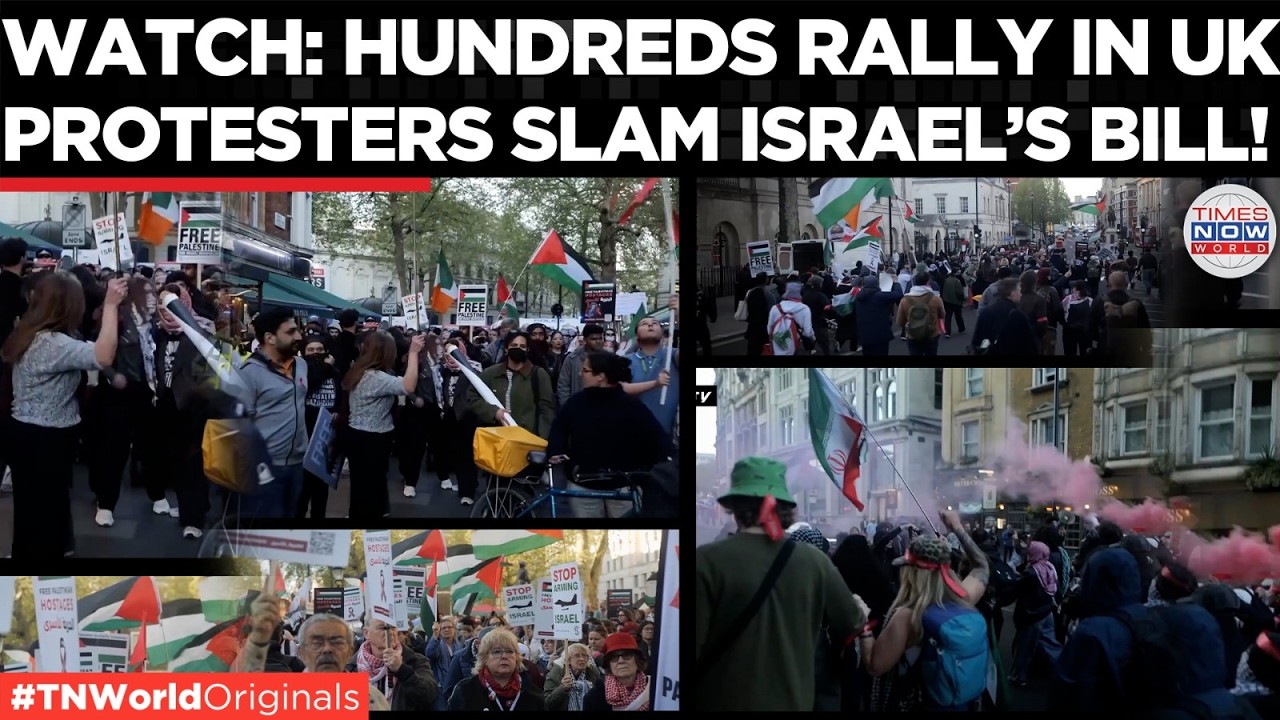 “STOP THAT BILL!” Hundreds Storm London Streets Over Israel’s Palestinian Execution Law