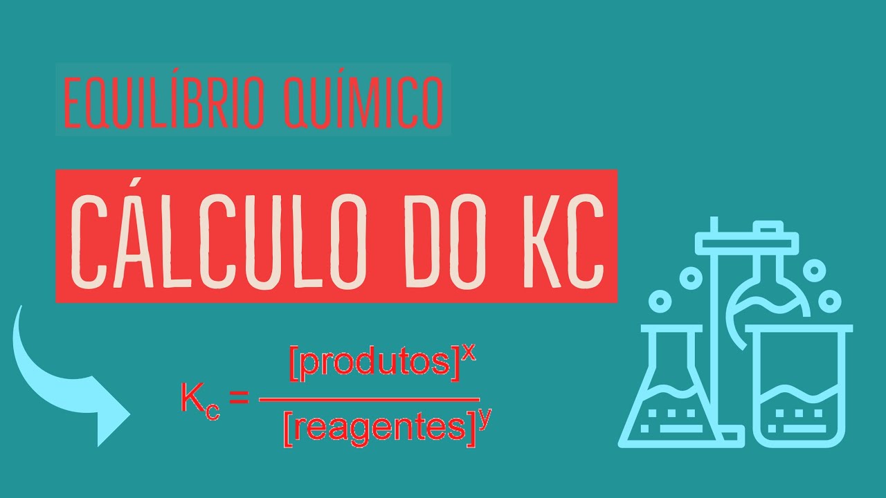 Cálculo da Constante de Equilíbrio | Kc | Equilíbrio Químico | Aula 3