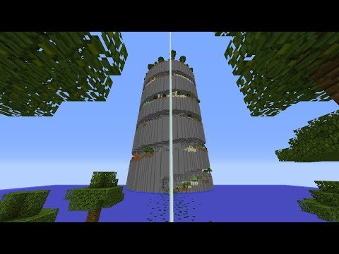 Minecraft Parkour Spiral Speedrun in 9:07