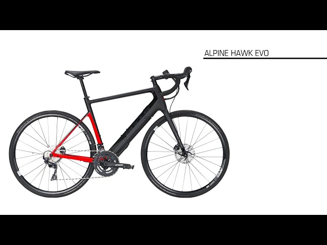 The Alpine Hawk Evo is the new Bulls electric bike and weighs less than 16kg