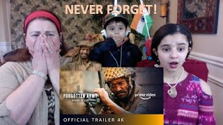 Americans React to The Forgotten Army Azaadi Ke Liye - Official Trailer 2020 | Kabir Khan | 4K
