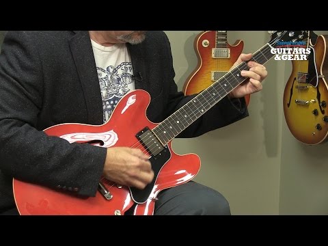 Gibson Memphis USA ES-335 Semi Hollow Dot Cherry w/ OHSC & COA image 4