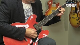 Video thumbnail for Gibson Memphis ES-335 Dot Plaintop Guitar Review by Sweetwater by Sweetwater
