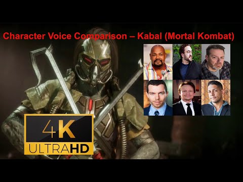 Character Voice Comparison - Kabal (Mortal Kombat)
