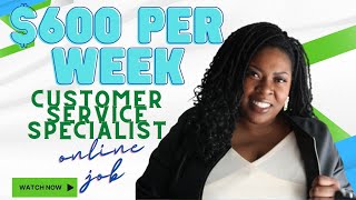 $600 PER WEEK! LITTLE EXPERIENCE NEEDED! FULL-TIME ONLINE JOB WITH QVC! HIRING IN FEW STATES!