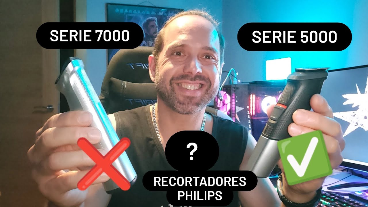 ¿Qué recortadora Philips es mejor para la barba?